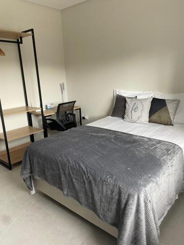 Un ou plusieurs lits dans un hébergement de l'établissement Apartmento Heizinger
