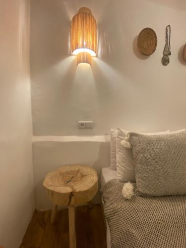 Coin salon dans l'établissement Riad La perle de Bacha