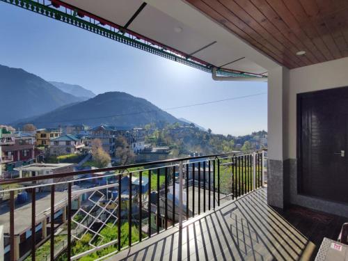 Nespecifikovaný výhled na hory nebo výhled na hory při pohledu z apartmánu