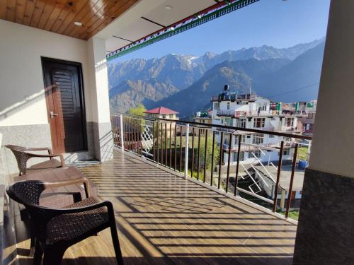 Nespecifikovaný výhled na hory nebo výhled na hory při pohledu z apartmánu