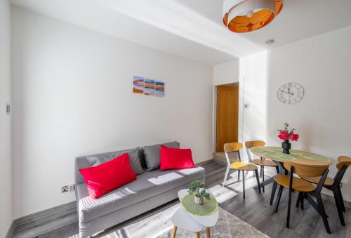 Χώρος καθιστικού στο A50 Apartments Stoke - 3 Bedrooms - 3 Bathrooms incl 2 ensuites house