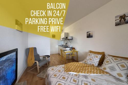 Bella Vista - Studio - Balcon - Parking