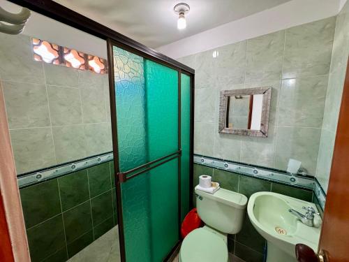 Koupelna v ubytování Sol Apartamentos Doradal