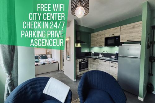 Physalis - Studio - 1 lit - 2 personnes