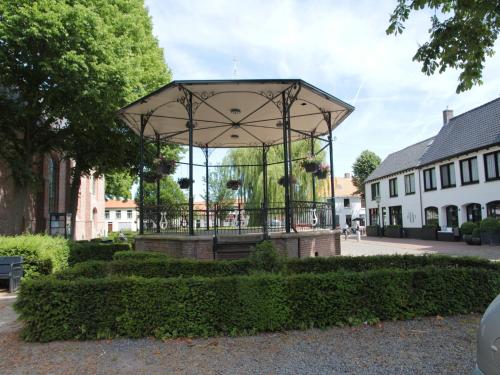 a pavilion in the middle of a town square at Apartment in Groede near the Beach in Groede