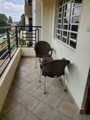 Balkón nebo terasa v ubytování Marvel 2bdrm fully furnished at 360 luxury in Kitale