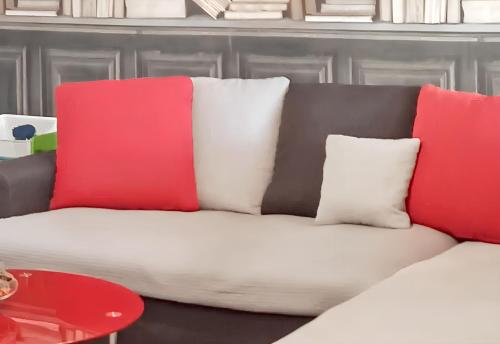 Posezení v ubytování Appartement cosy Cornimont + terrasse
