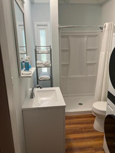 Ένα μπάνιο στο Spacious comfortable Studio Unit