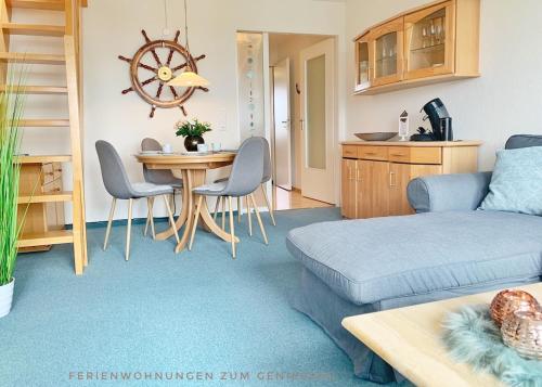 Fotografie z fotogalerie ubytování Ferienwohnung dat Stürboord mit Schwimmbad und Sauna v destinaci Dorum Neufeld