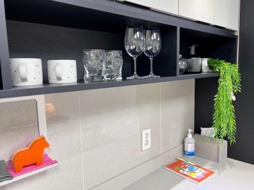 Mi Stay - StarBnB branchにあるキッチンまたは簡易キッチン