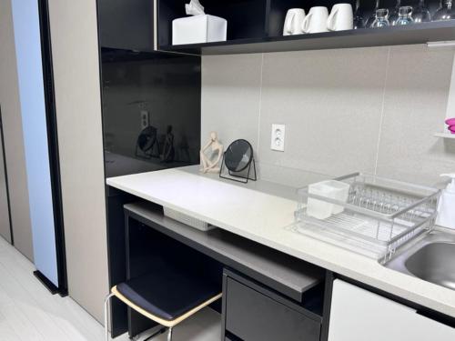 Mi Stay - StarBnB branchにあるキッチンまたは簡易キッチン
