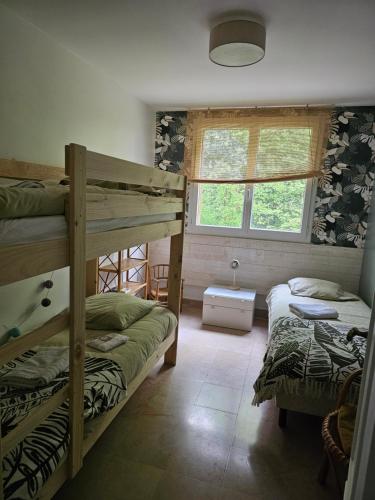 Cama o camas de una habitación en L'ile Des Prevots
