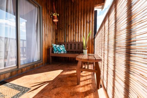 Posezení v ubytování Ngahu alojamiento y desayuno con vista al mar en Rapa Nui