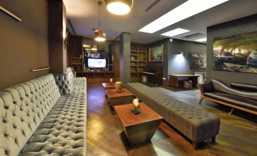 Χώρος καθιστικού στο Tiara Thermal & SPA Hotel
