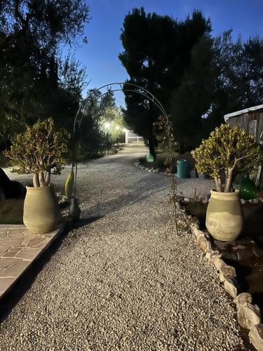Zahrada ubytování B&B Villa Méditerranée con parking space