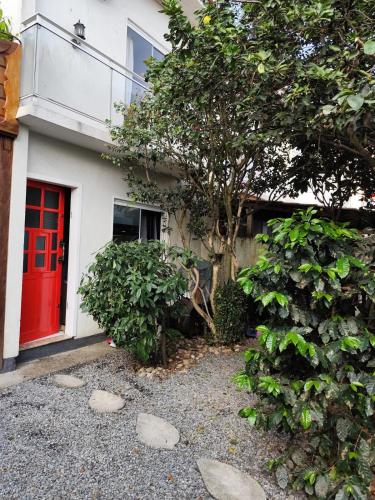Bangunan di mana terletaknya rumah percutian