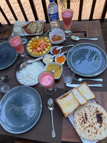 Mad på pensionatet eller i nærheden