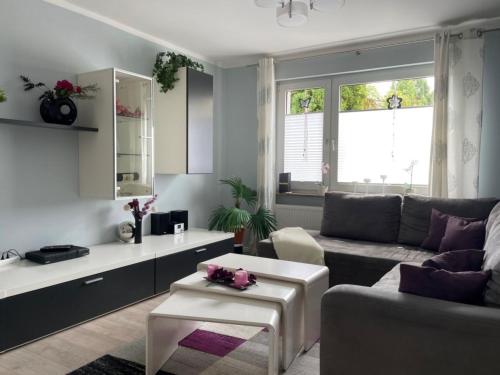 Χώρος καθιστικού στο Ferienhaus SweetDreams