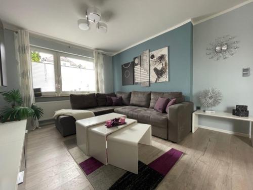 Χώρος καθιστικού στο Ferienhaus SweetDreams