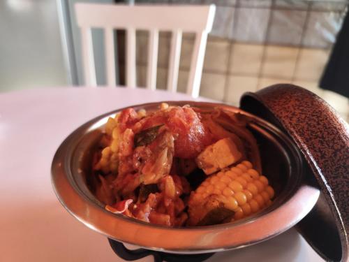 Essen in der Zelt-Lodge oder in der Nähe