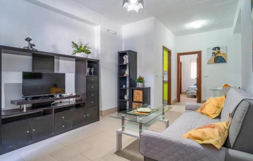 TV a/nebo společenská místnost v ubytování Casa Chico