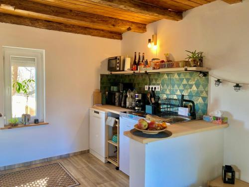 Η κουζίνα ή μικρή κουζίνα στο Hacienda Picobello