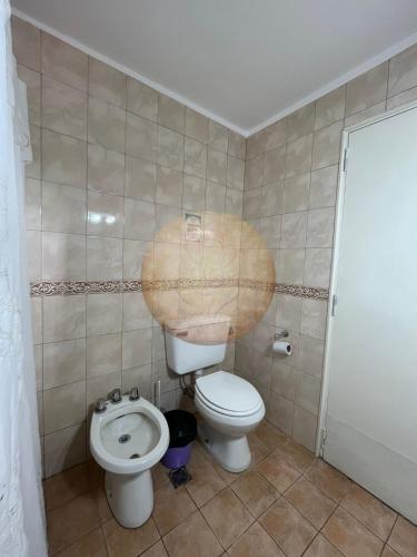 Koupelna v ubytování Casa Ganesha Chapadmalal