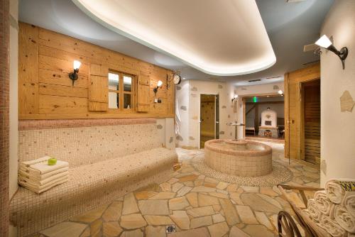 A bathroom at Hotel Crosal