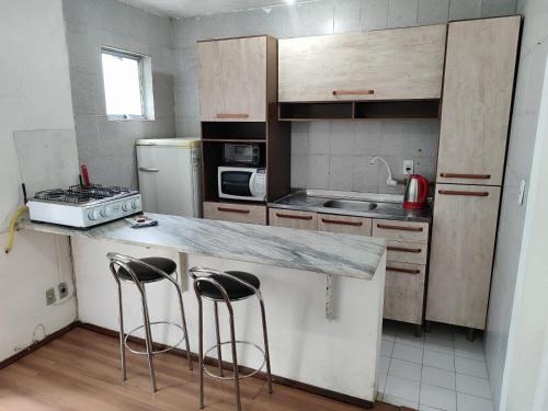 Dapur atau dapur kecil di Apart. hotel Vitrine