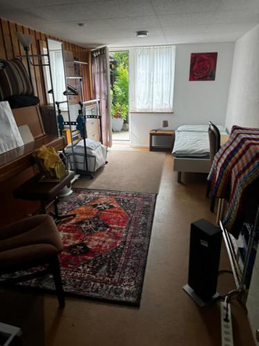Posezení v ubytování Small room