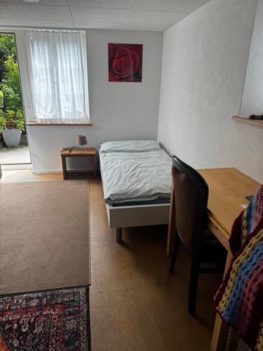 Postel nebo postele na pokoji v ubytování Small room