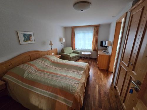 Postel nebo postele na pokoji v ubytování Haus Engel Gams