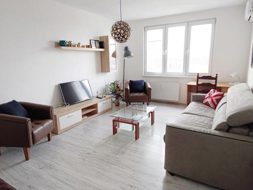 Spacious flat in wider centre of Nitra with balcony and free on-street parking