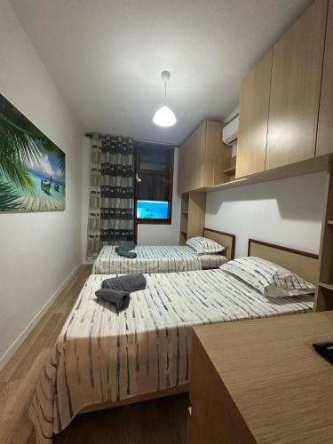 Katil atau katil-katil dalam bilik di Potka Apartments