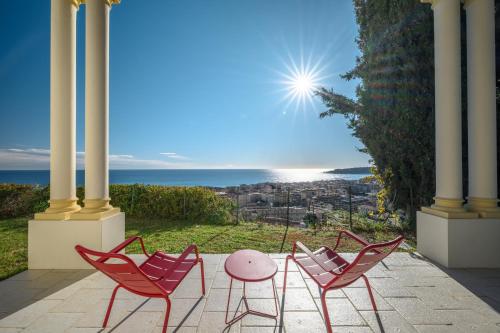 Magnifique Villa d'époque vue mer, plage à 12 min à pieds