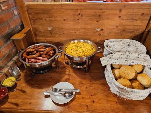 Jídlo v bed and breakfast nebo okolí