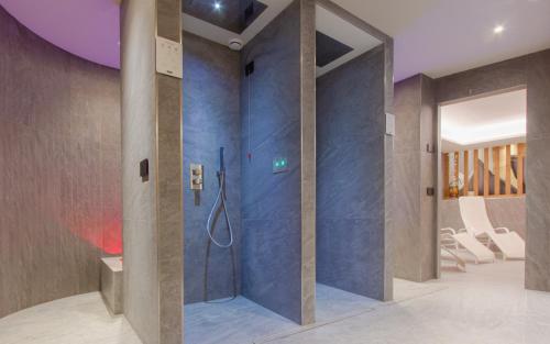 Koupelna v ubytování Hotel Cristallo