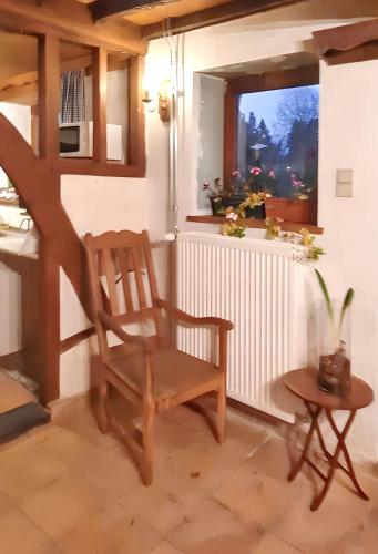 Ruang duduk di Charming House in Scy, Hamois with Enclosed Garden