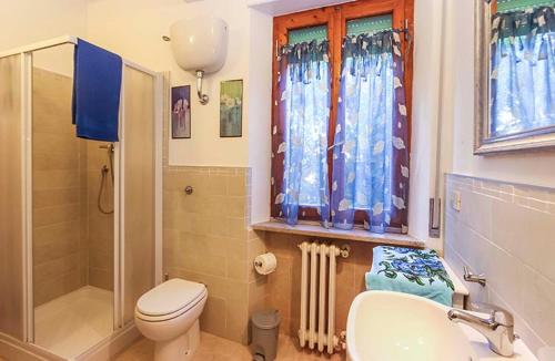 Kylpyhuone majoituspaikassa Villa Nella