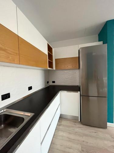 Kuchyň nebo kuchyňský kout v ubytování B2 Apartment 3