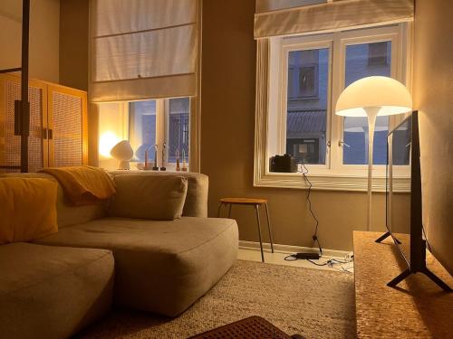 Zona de estar de Hygge houses l Cozy, Central 1BR Apt in the best part of Oslo l Sleep 3