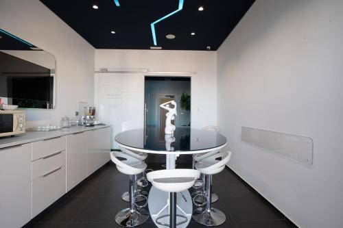 Una cocina o cocineta en Skyhouse Beverello