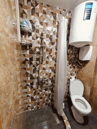 Ein Badezimmer in der Unterkunft Studio apartment in Bakuriani