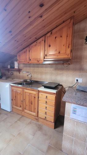 Η κουζίνα ή μικρή κουζίνα στο Appartamento estivo GARBINO - Misano Adriatico -RN-