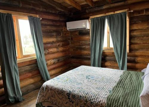 Postel nebo postele na pokoji v ubytování Las cabañas de don beto