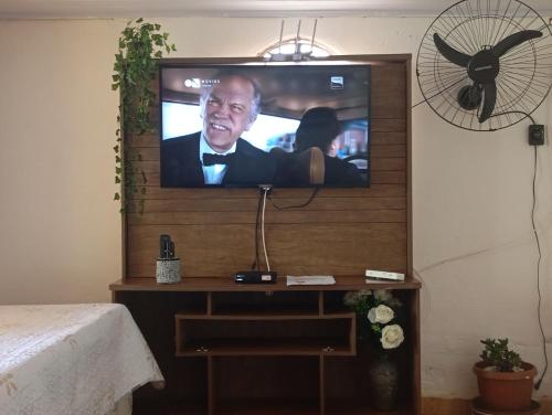 TV a/nebo společenská místnost v ubytování Casa Acalanto