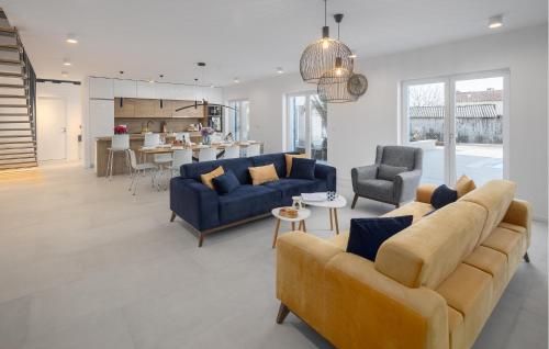 Posezení v ubytování Villa Blue Moon