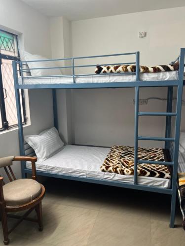 Cama o camas de una habitación en Sagar Niwas