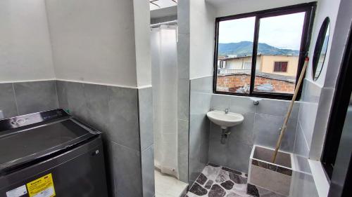 Koupelna v ubytování Apartamento Julieta