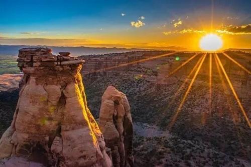 Un paisaje natural cerca de la casa vacacional
